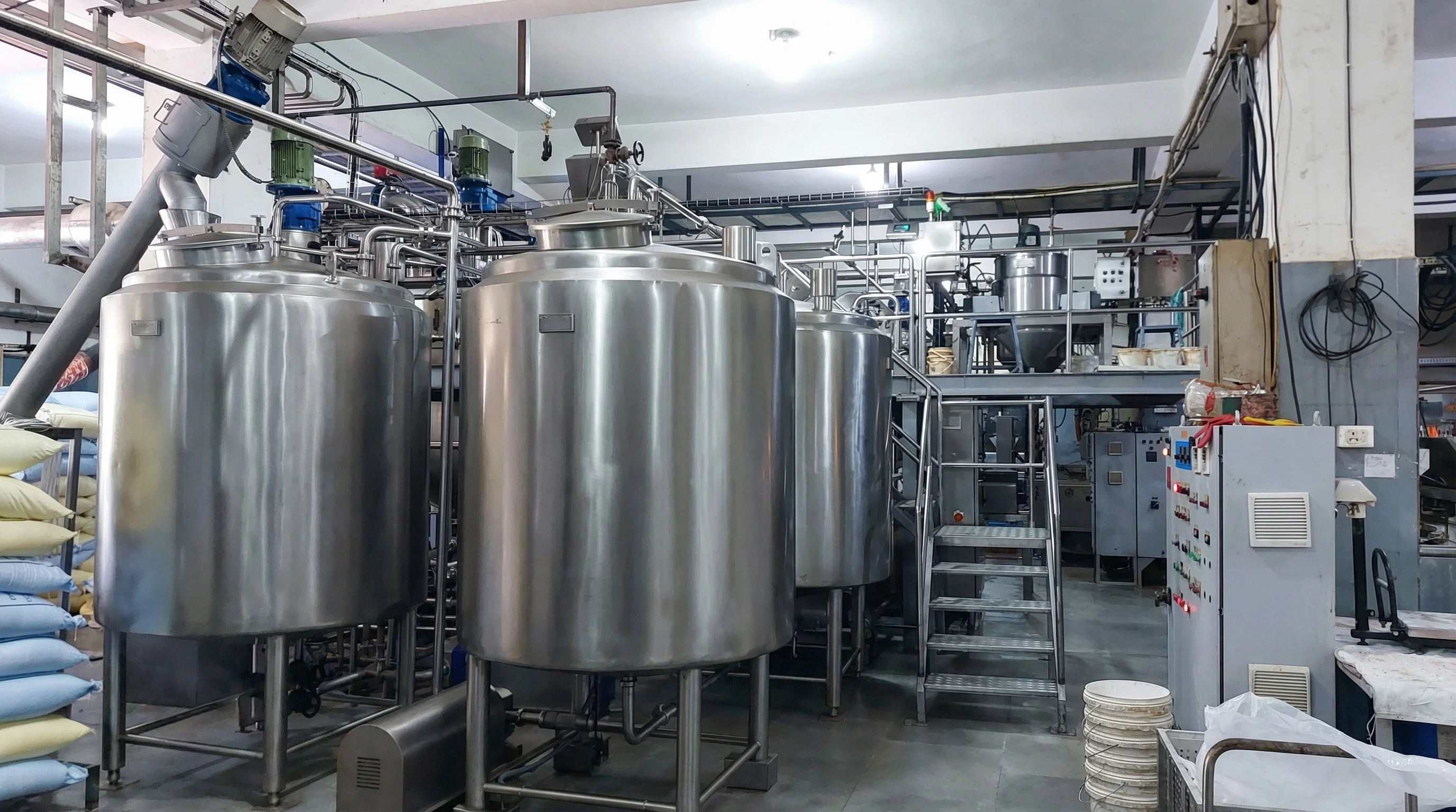 Tulsi Foods fruit jelly manufacturing plant in MIDC Jalgaon, Maharashtra — FSSAI-licensed, ISO 22000 / HACCP-aligned facility