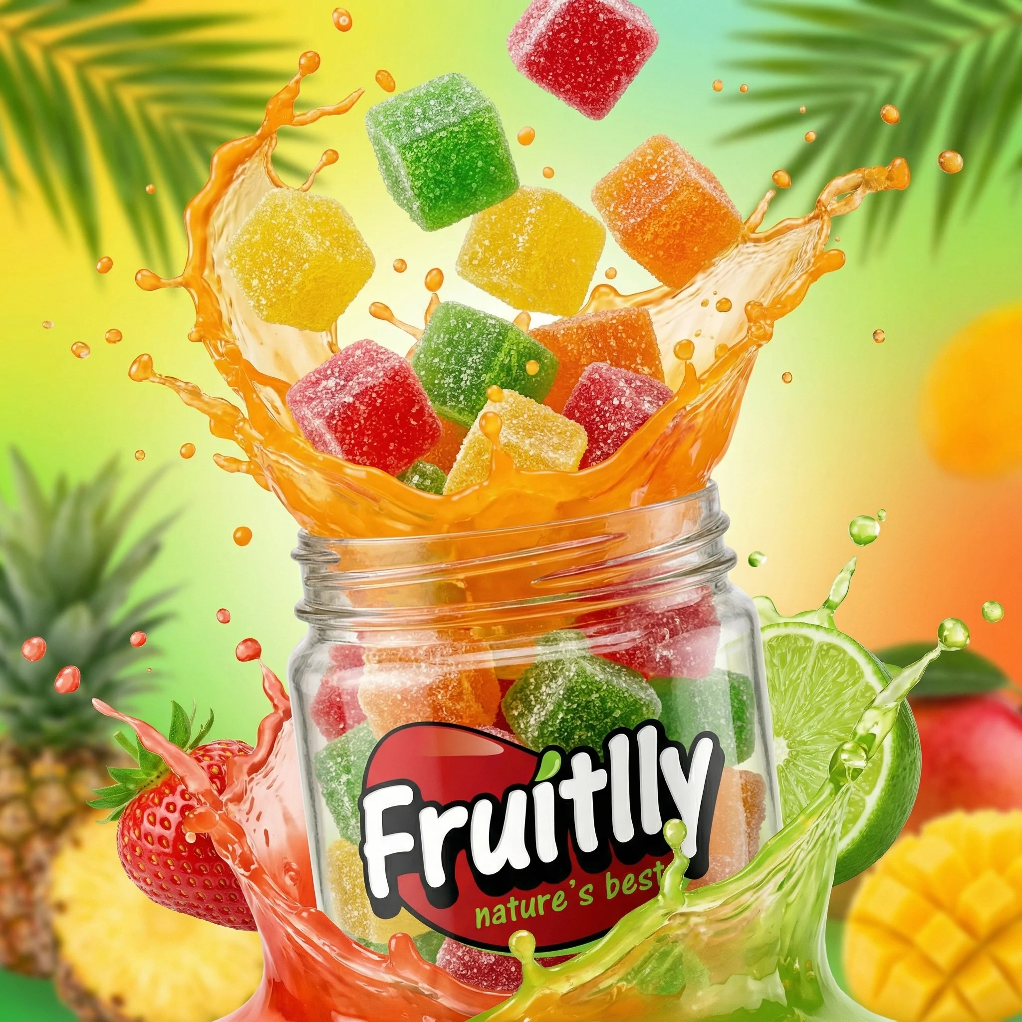 Jelly cubes for bulk manufacturing